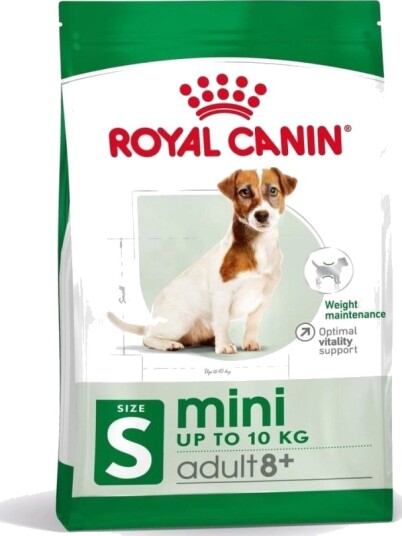 Royal Canin Mini Adult 8+ Tørrfôr for hunder, 8 kg, for voksne hunder