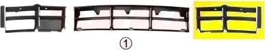 VAN WEZEL 0639591 Ventilasjonsgitter