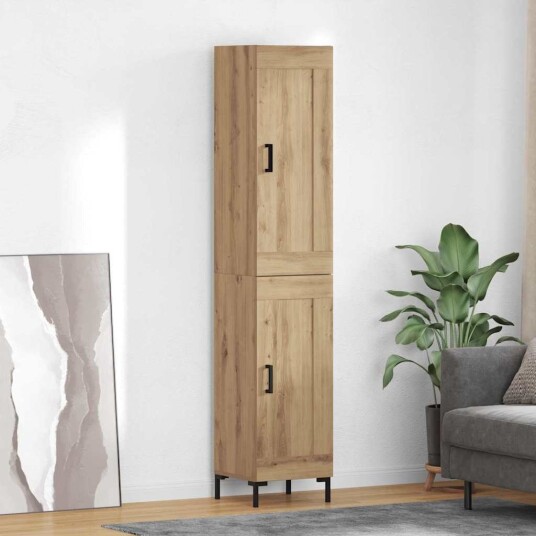 Høyskap Artisan Eik 34,5 x 34 x 180 cm Konstruert tre Høyskap Artisan Eik 34,5 x 34 x 180 cm Konstruert tre