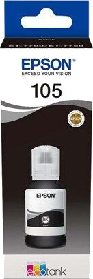 Epson 105 - Original Black Ink - Blekkpatron Svart Epson 105 - Original Black Ink - Blekkpatron Svart