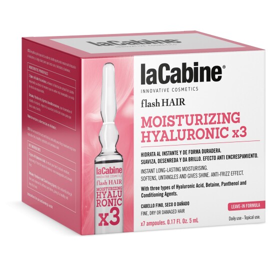 laCabine Flash Hair Moisturizing Hyaluronic x3 Ampoule 7 x 5 laCabine Flash Hair Moisturizing Hyaluronic x3 Ampoule 7 x 5