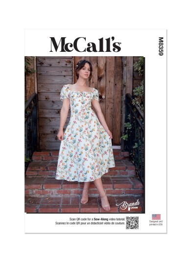 McCall's 8359 - Kjole E5 (14-16-18-20-22)
