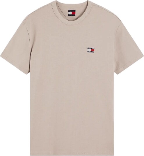 Tommy Jeans Tjm Reg Badge Tee Ext Beige L