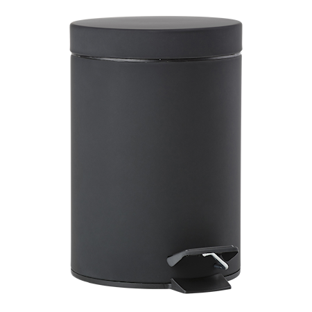 Pedalbøtte Soli Black 3 L Pedalbøtte Soli Black 3 L