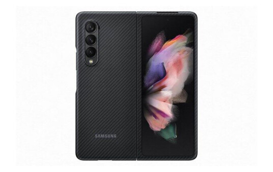 Samsung Galaxy Z Fold 3 Aramid Cover - Black Samsung Galaxy Z Fold 3 Aramid Cover - Black