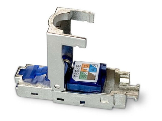 Nedis RJ45-kontakt | Hann | CAT6 / CAT6a | Rett | Gull belagt | 2 stk. | Metall | Metall | Boks Nedis RJ45-kontakt | Hann | CAT6 / CAT6a | Rett | Gull belagt | 2 stk. | Metall | Metall | Boks