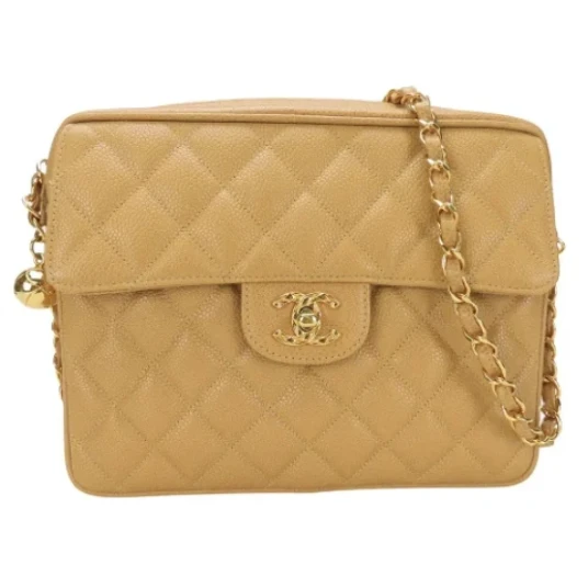 Chanel Vintage Dame Beige