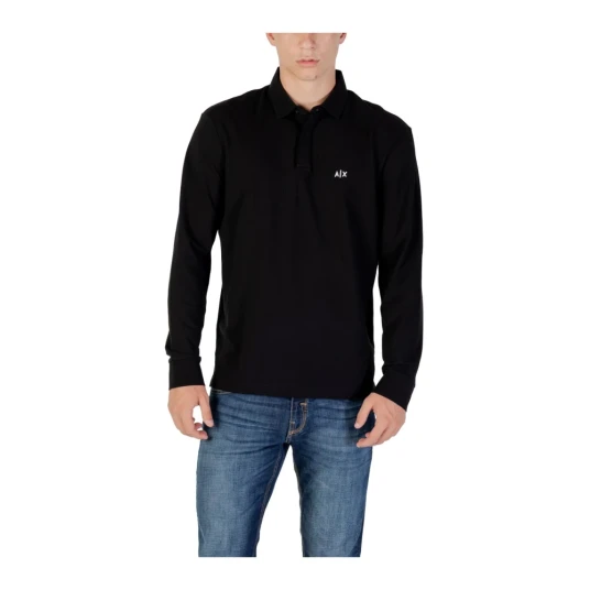 Armani Exchange Polo Shirt - Black - XL