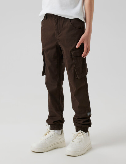 name it Nkmryan Cargo R Twi Pant 2222-Ba Noos Brown 164
