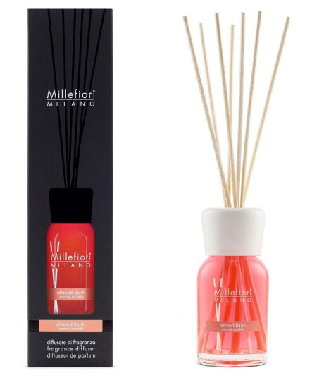 Millefiori Milano Natural - Stick Diffuser 100ml Almond Blush Millefiori Milano Natural - Stick Diffuser 100ml Almond Blush