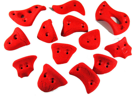 Ergoholds Sport Klatring holder 13 holder rød 2023 Klatretak Ergoholds Sport Klatring holder 13 holder rød 2023 Klatretak