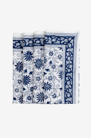 ChamoiServietter Margerita 4 pk   Blå