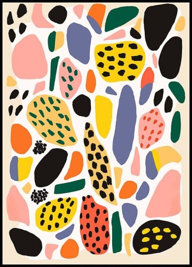 Colorful Chaos Plakat Plakat / 21x30cm