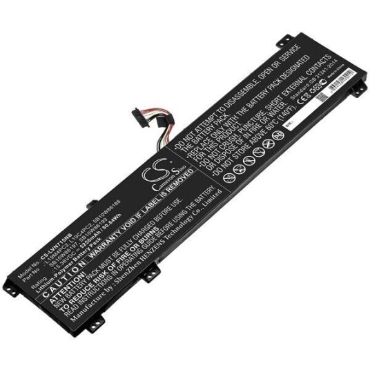 Lenovo Legion 7 15IMHg05-81YU004LAU batteri (5250 mAh 15.36 V, Sort)