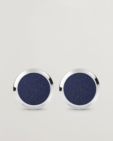 Montblanc Meisterstück Cufflinks Blue Goldstone Montblanc Meisterstück Cufflinks Blue Goldstone