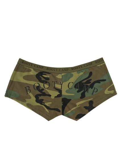 Rothco Booty Shorts Grønn Brun