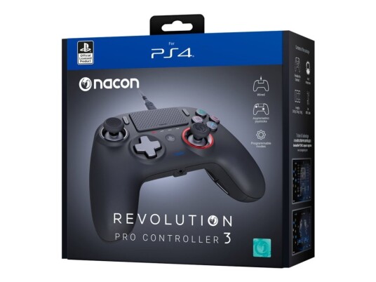 Nacon Revolution Pro Controller 3 Håndkonsoll Kablet For Pc Sony Playstation 4