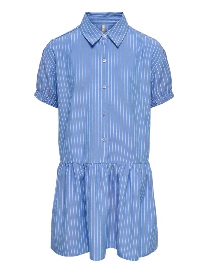 Kids Only Kogcosmo Ss Shirt Dress Wvn Blue 146 Kids Only Kogcosmo Ss Shirt Dress Wvn Blue 146