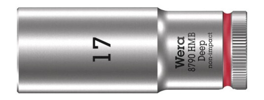 Wera 05004539001 Pistolnøkkelinnsats 17 Mm 1 Stk. 3/8