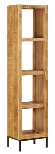 vidaXL Bokhylle 40x30x175 cm heltre mango