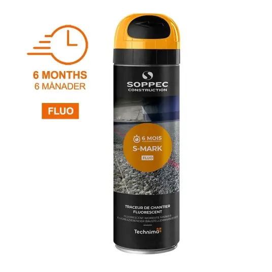 Soppec S Mark Fargespray 500 ML Oransje Soppec S Mark Fargespray 500 ML Oransje