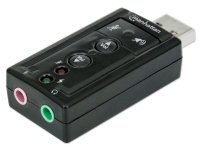 Manhattan 152341, 7.1 kanaler, USB Manhattan 152341, 7.1 kanaler, USB