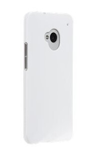 Case-Mate Barely There - Beskyttende Deksel For Mobiltelefon - Plastikk - Glanshvit - For Htc One