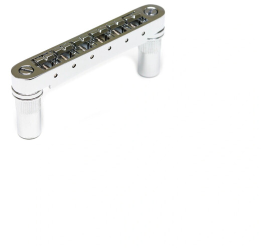 Graph Tech Pm-8863-C0 Resomax Nv1 Bridge W/resomax Saddles Chrome