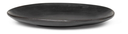 ferm LIVING Flow tallerken 15 cm Svart