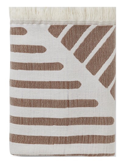 compliments Dessert Throw 130X200 Cm Brown Compliments TERRACOTTA 130X200CM
