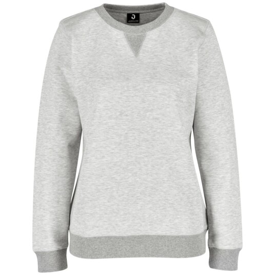 JOBELINE Sweatshirt dame Dean lang arm; Størrelse XS; Lysegrå