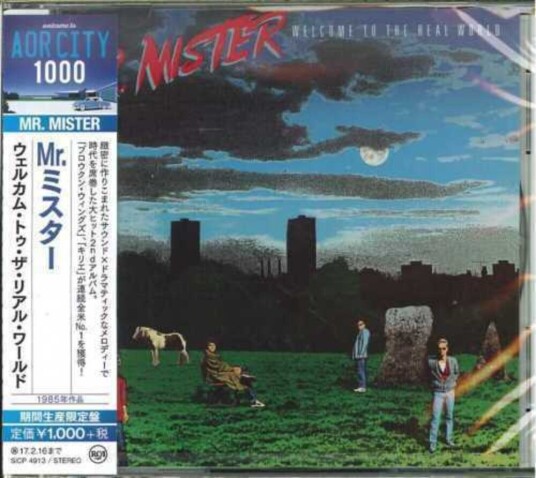 Mr Mister Welcome To The Real World CD Mr Mister Welcome To The Real World CD