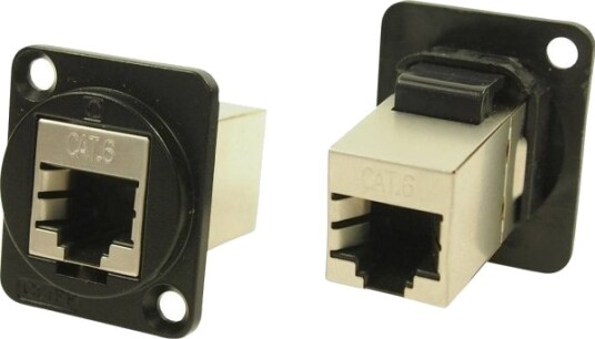 Xlr-Adapter Utp Rj45 Cat6, Innfelt Cp30222smb Cp30222smb Cliff, Innhold: 1 Stk. Xlr-Adapter Utp Rj45 Cat6, Innfelt Cp30222smb Cp30222smb Cliff, Innhold: 1 Stk.