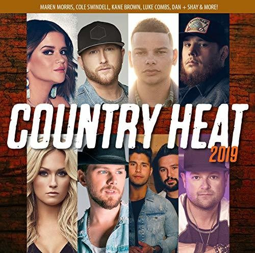 Diverse Artister Country Heat 2019 CD
