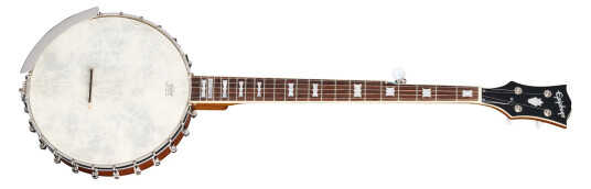 Epiphone Mastertone Bowtie Open Back Banjo Natural