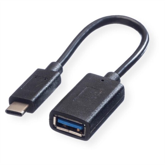 VALUE Cableadapter USB3.2 Gen1, C - A, M/F, OTG, 0.15 m