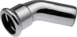 Kan-Therm Albue 22X22 Nippel 45 Grader Steel Press (1509068025)