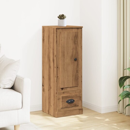 Highboard artisan eik 36x35,5x103,5 cm konstruert tre 8721158443953
