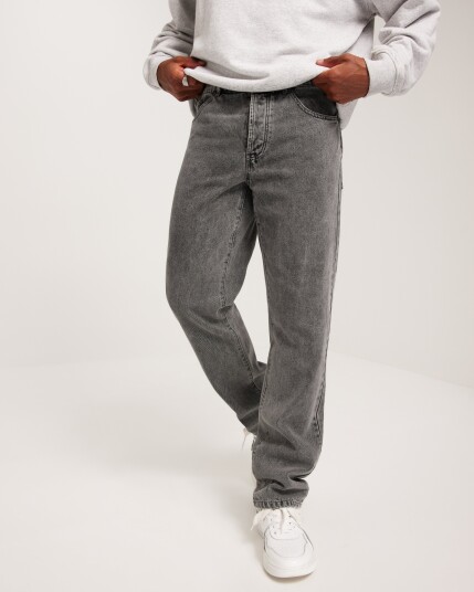 Only & Sons Onsedge Org Mid. Grey 7587 Dnm Jean Straight leg jeans Grå Only & Sons Onsedge Org Mid. Grey 7587 Dnm Jean Straight leg jeans Grå