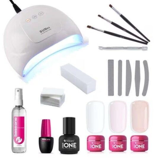Otego Komplett startkit gelénaglar av hög kvalité inkl Uv/Led-lampa Otego Komplett startkit gelénaglar av hög kvalité inkl Uv/Led-lampa