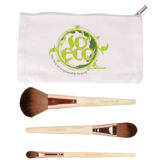 So Eco Natural Travel Brush Set So Eco Natural Travel Brush Set