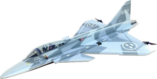 RC-Factory RCF FUN Gripen EPP Twin-Engine Grey RC-Factory RCF FUN Gripen EPP Twin-Engine Grey