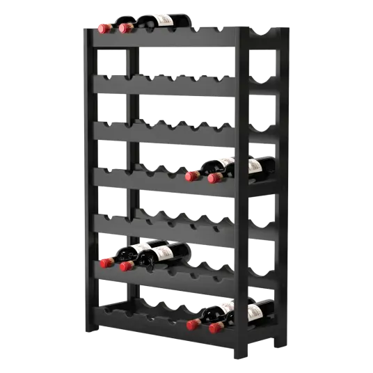 Cava - 42 flasker - Svart tre