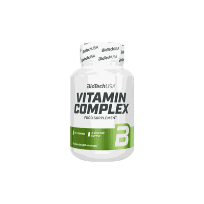 Biotech usa Vitamin Complex, kosttilskudd STD 60 tabs