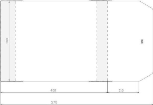 Sztapel Stapel Omslag/Innbinding Justerbar 300X510 Mm 50 Stk