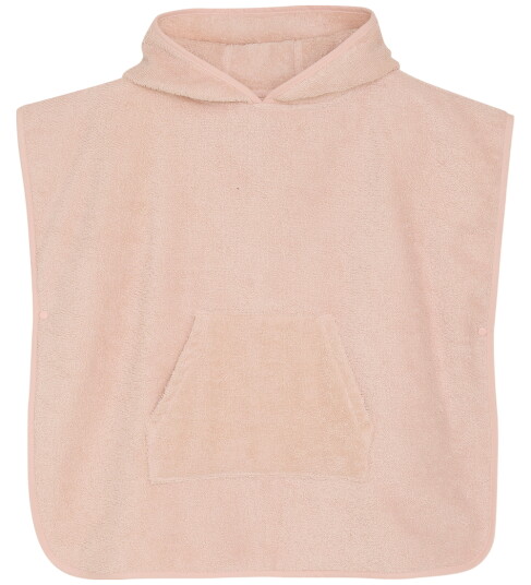 Pippi Rose Dust Hooded Bath Poncho 86-92