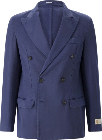 Massimo Alba, Herre, Dress, Blå, 2XL,
