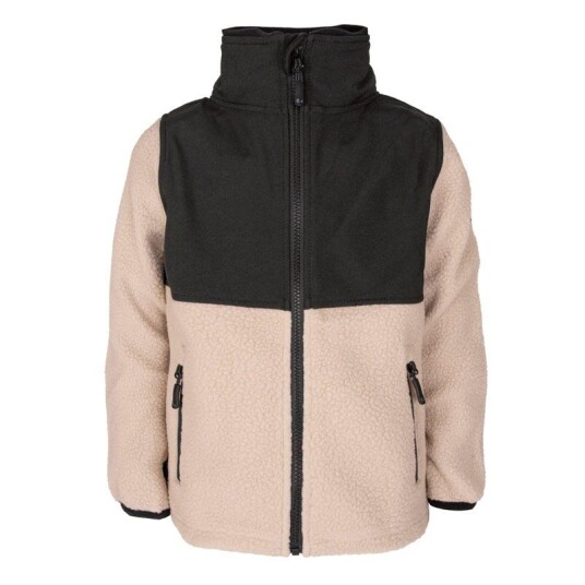 Lindberg Kids' Ramund Pile Jacket Beige 120 Lindberg Kids' Ramund Pile Jacket Beige 120