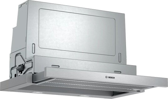 Bosch Serie 4 Teleskopisk Kjøkkenventilator 728 m³/h Stille Sølv
