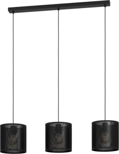 Eglo Manby Langbord 3L E27 Sort Eglo Manby Langbord 3L E27 Sort